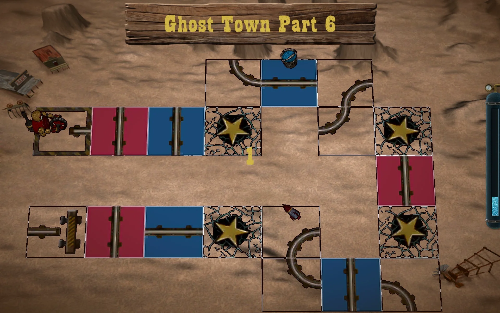 Robo-Rails Screenshot - Steam train adventure