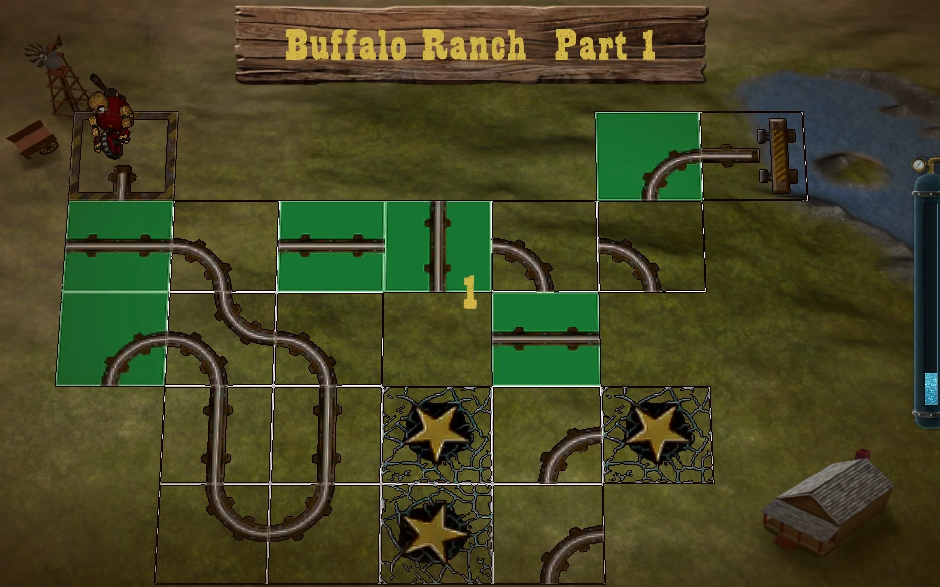 Robo-Rails Screenshot - Physics gameplay