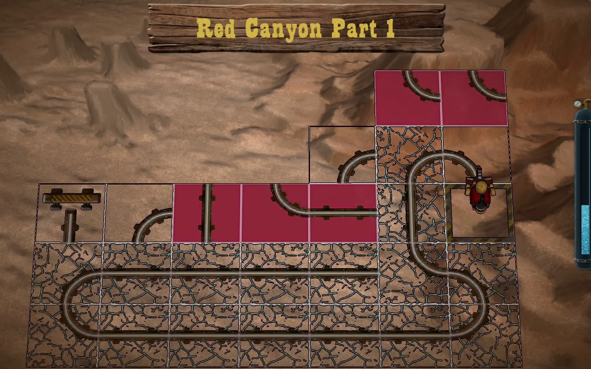 Robo-Rails Screenshot - Water collection